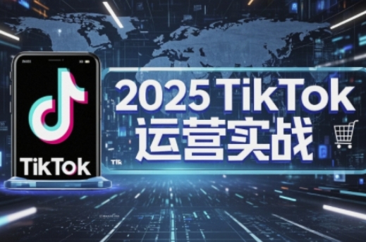 2025TikTok电商运营,掌握TikTok店铺运营核心技巧,实现低成本高转化-积流资源站