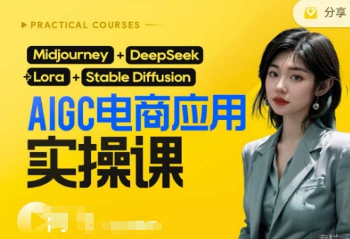 AI电商应用实操课(加更DeepSeek)保姆级喂饭教程,从0-1用AI做电商-积流资源站